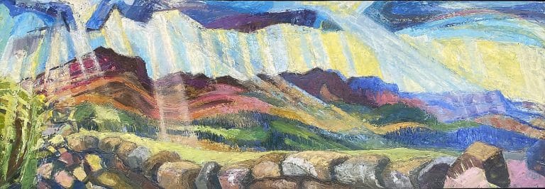 Crepuscular Rays Ox Mountains